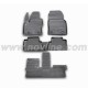 3D Patosnice FORD Grand C-MAX, 2010-2019, 3 reda sedišta, set 5 kom.